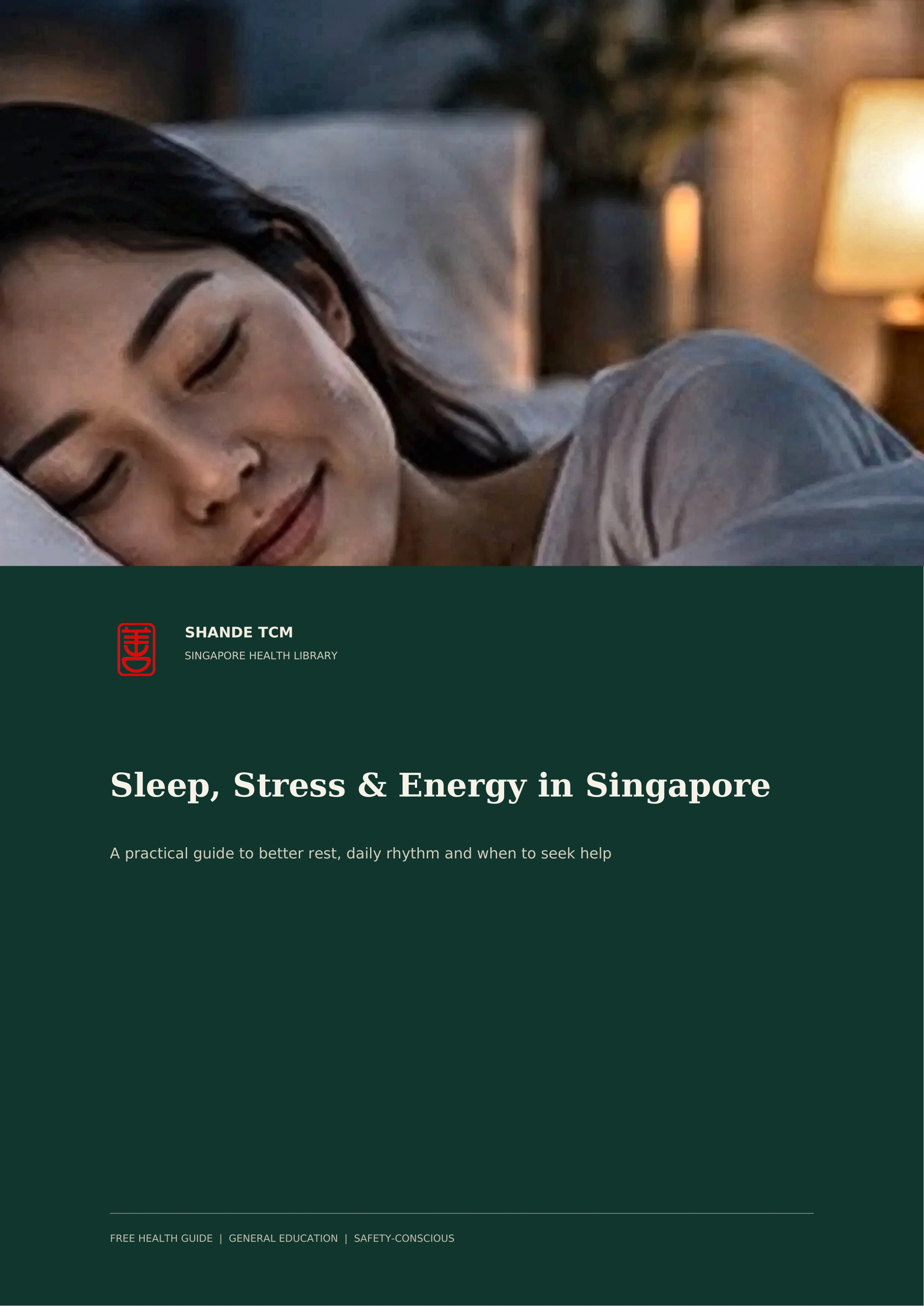 Sleep, Stress & Energy in Singapore