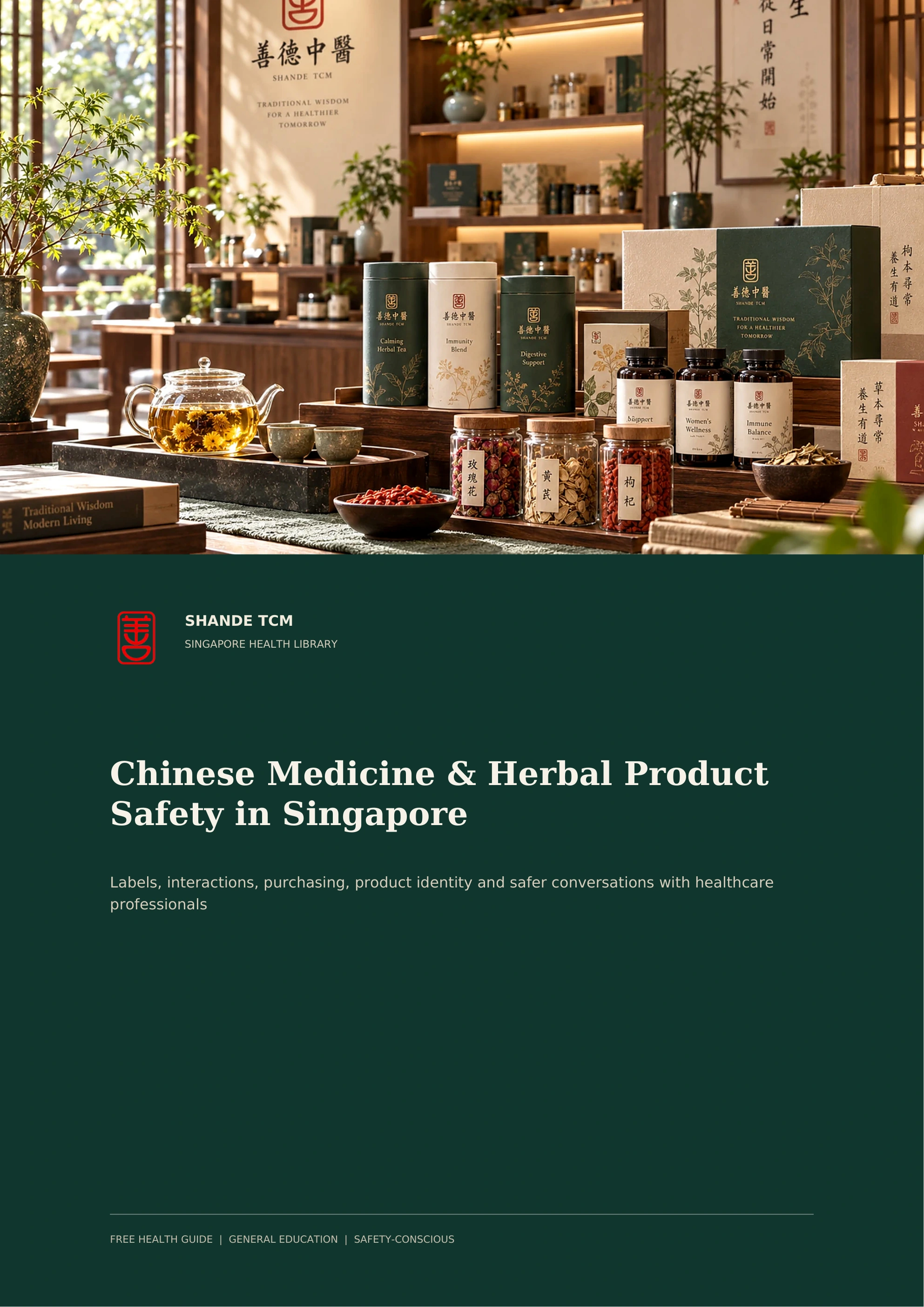 Chinese Medicine & Herbal Product Safety in Singapore
