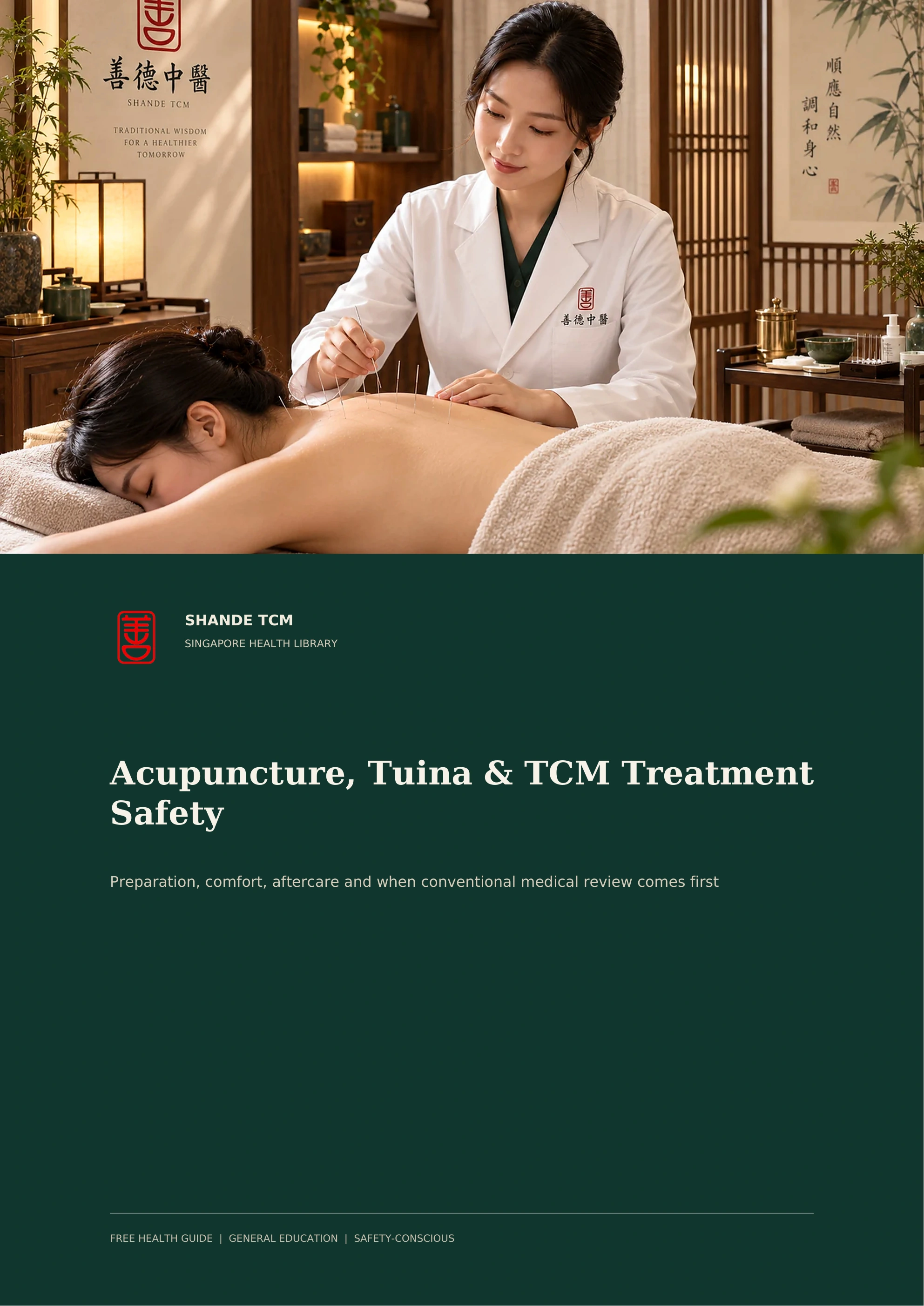 Acupuncture, Tuina & TCM Treatment Safety