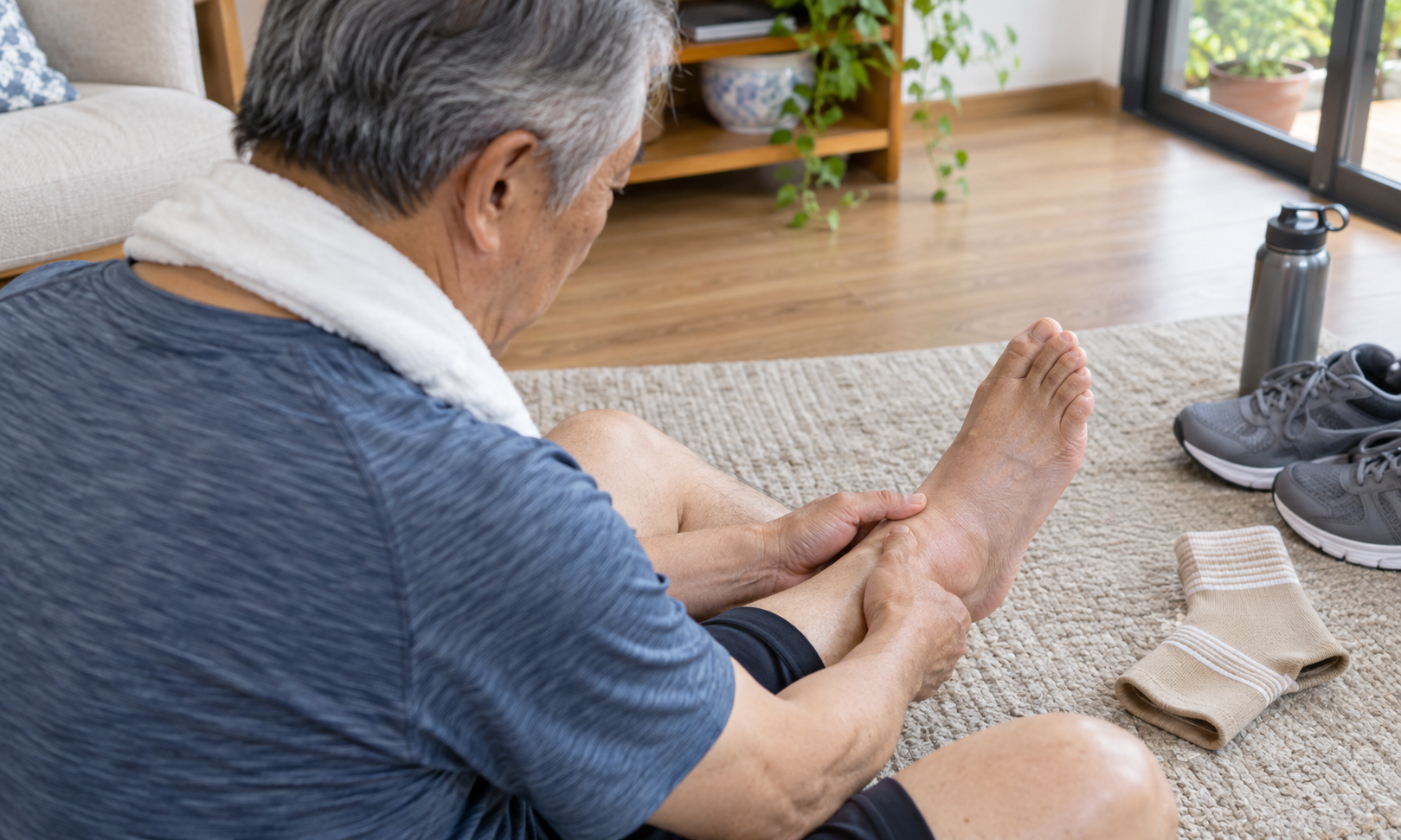 脚踝与手腕扭伤:早期处理、中医辅助与什么时候可能需要照X光