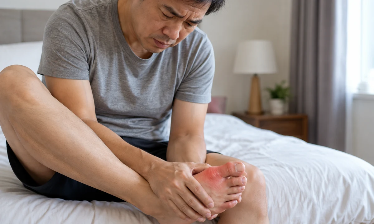 痛风:红、热、肿的关节不是“按摩一下就好”