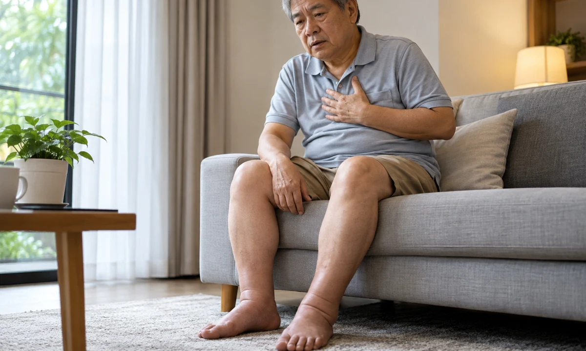 Heart Failure: Breathlessness, Swelling and Fatigue That Need Assessment