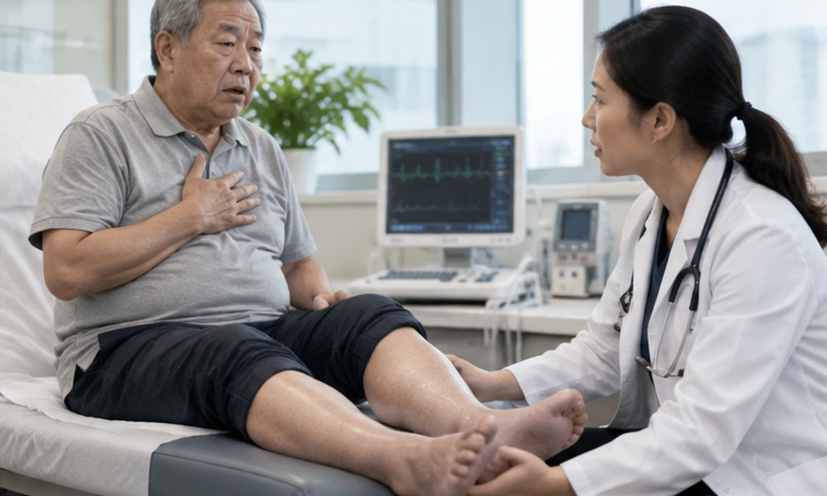 Heart Failure: Breathlessness, Swelling and Fatigue That Need Assessment